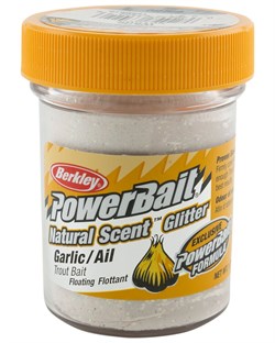 Berkley PowerBait Natural Garlic - White